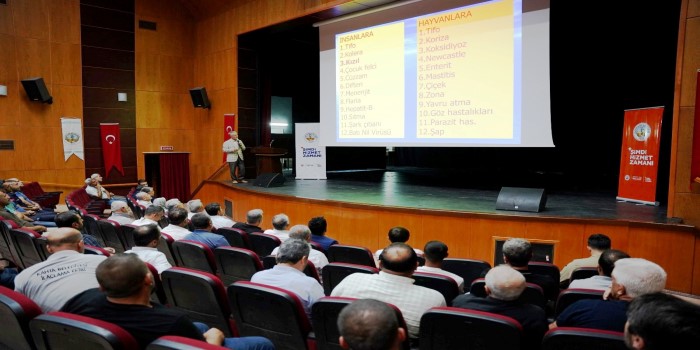 Kahta’da ilk defa ilaçlama semineri düzenlendi